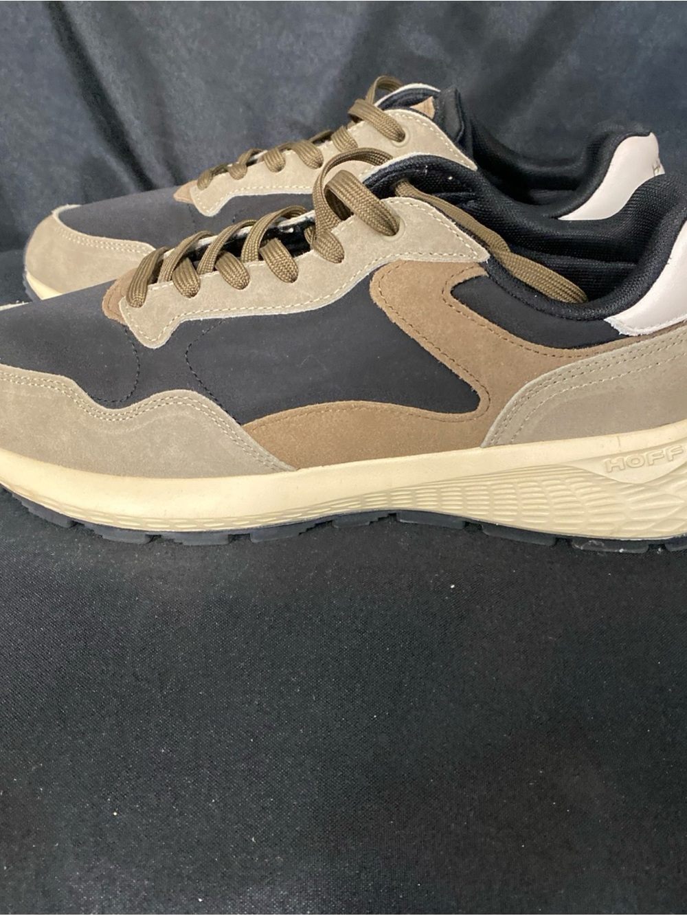 Casual Men's Sneaker in Black and Brown - Hoff Style